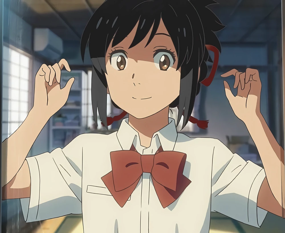 君の名は。 宮水三葉 みやみずみつは 抱き枕カバー 1/2サイズ